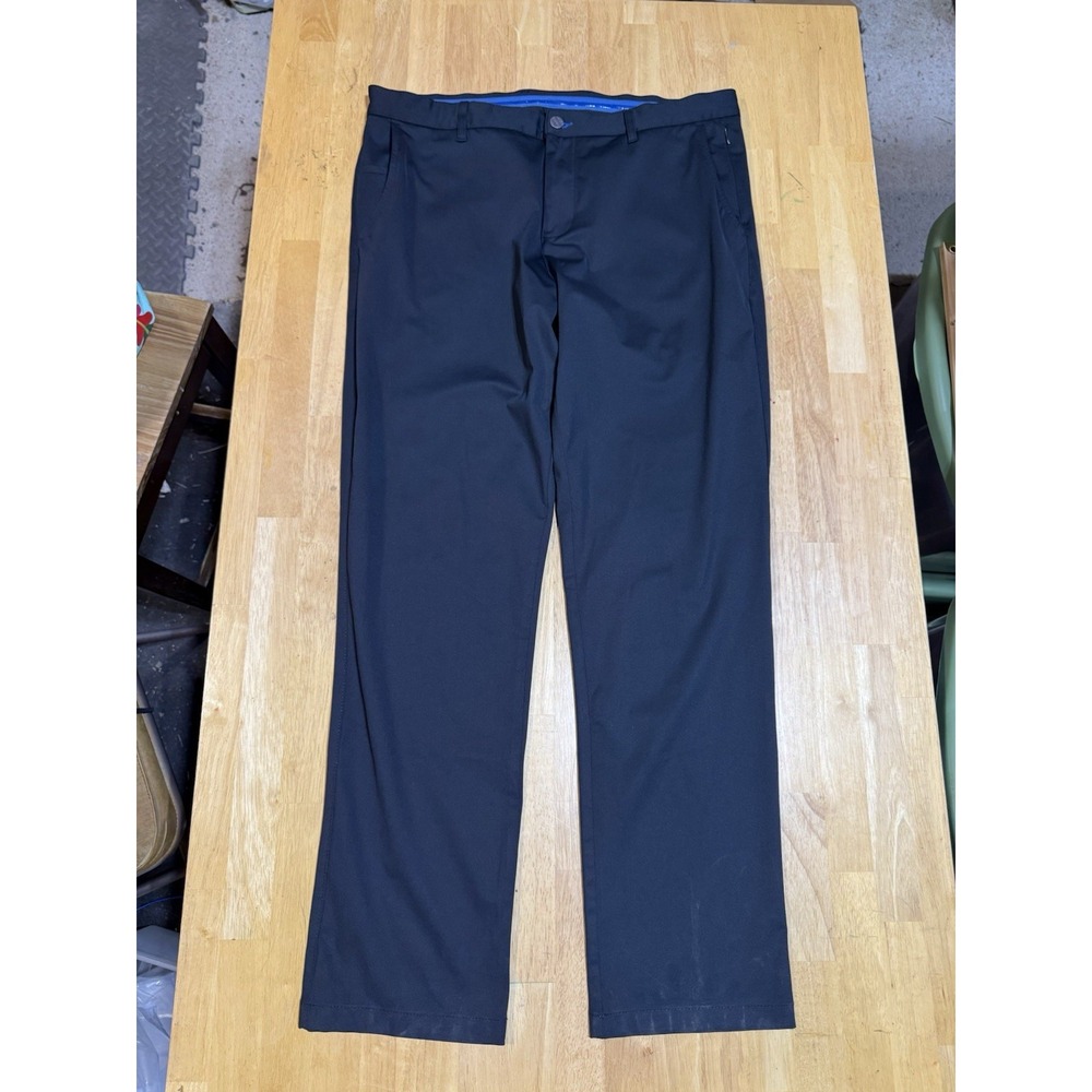 Twillory Performance Technical Pants Mens 38x34 Tailored Fit Gray Golf Travel